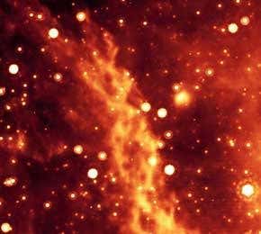 Double helix nebula revealed near Milky Way's heart