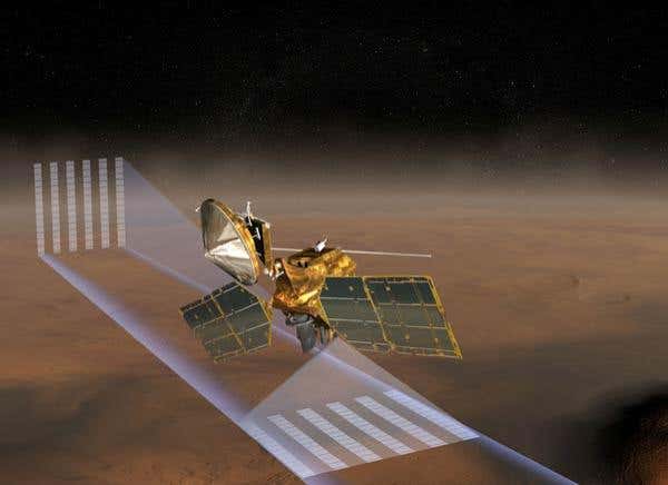  The Mars Climate Sounder can look both 