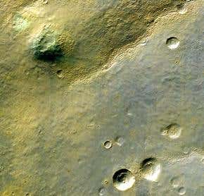 New Mars probe delivers stunning colour image
