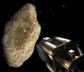 Taking out a killer asteroid – with a tame one