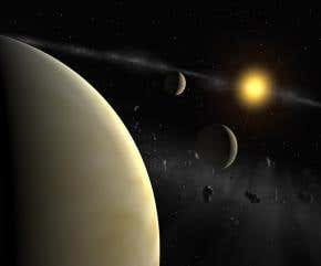 Extrasolar-planet hunters find triple-Neptune system
