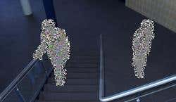 Surveillance system scrambles people's faces