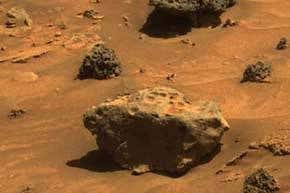 Mars rover Spirit finds metallic meteorites