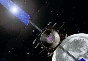 Moon probe boosts orbit to delay crash