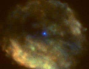 Bizarre neutron star is old before its time