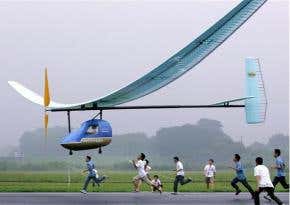 Piloted aircraft powered by disposable batteries