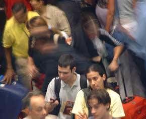 Let Einstein help you board your plane