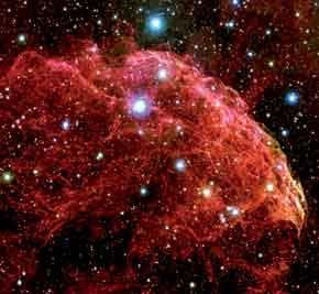 Supernovae make dark matter bloat