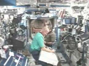 Toxic spill on the International Space Station