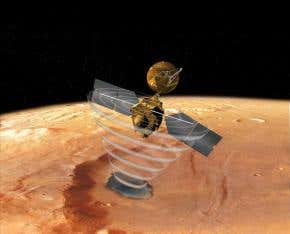 Mars probe obtains first radar images