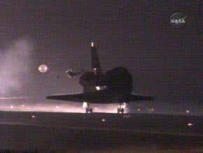 Shuttle Atlantis touches down safely