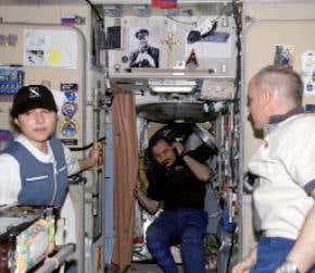 First female space tourist safely back on Earth