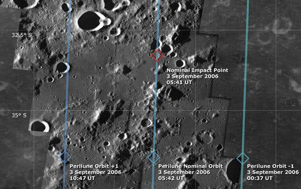 SMART-1 is expected to hit the lunar surface at 1041 PDT on Saturday (0541 GMT on Sunday) 