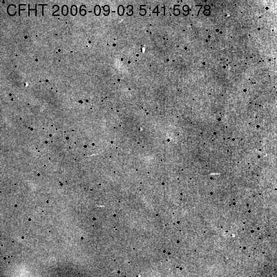 This image was taken 15 before the one which captured the impact (Credit: Canada-France-Hawaii Telescope 2006)