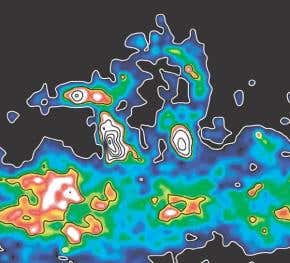 Giant gas loops found rising above the Milky Way