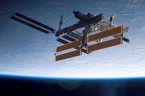 Space station's pointing gyroscope shut down