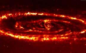 Head-on collision explains Andromeda's strange shape