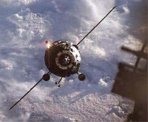 Cargo ship hits snag docking to space station
