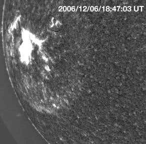 Tsunami-like blast wave rips across the Sun