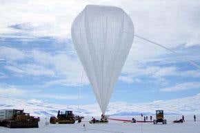 High flyer listens for neutrinos' pings