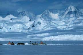 Drumlin formed in a blink of geological time