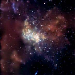 Milky Way's black hole the ultimate particle accelerator