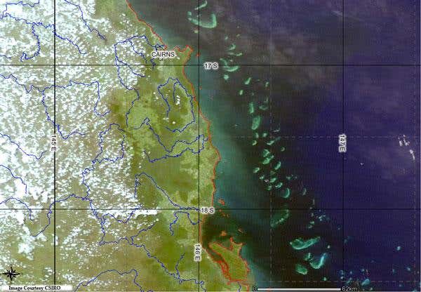 River-borne chemicals may harm outer reef