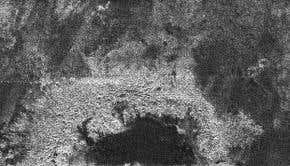 Rare crater may have been spotted on Titan