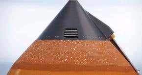 Damage from hailstorm delays shuttle launch