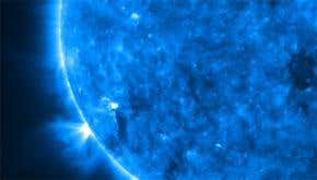 Advancing solar blasts filmed for first time