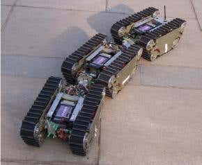 Search and rescue robots team up for tricky tasks