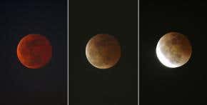 Eclipse leaves sky gazers over the Moon
