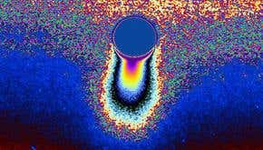 Saturn moon's mysterious heat traced to early 'fever'