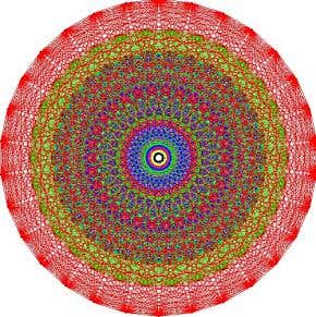 Mathematicians finally map 248-dimension structure
