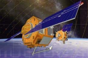 Satellite duo performs space pas de deux