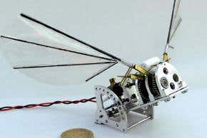 Float like a robot butterfly