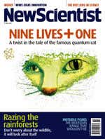 New Scientist issue 2603 cover