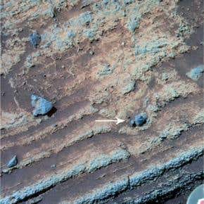 Rover finds first sign of volcanic explosion on Mars