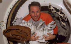 New spacesuit glove beats NASA's, hands down