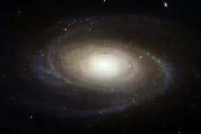 Hubble singles out young stars in spiral galaxy