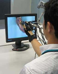 Tangible display makes 3D images touchable
