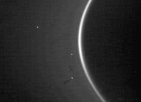 Saturn ring created by remains of long-dead moon