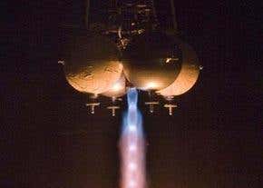 Crash destroys rocket ahead of X Prize contest