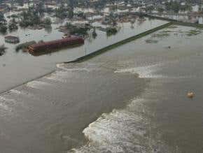 Air-dropped dams could fix levee breaches