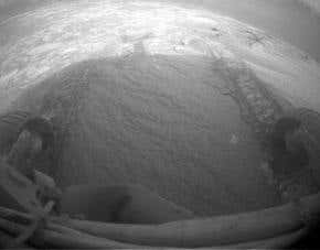 Mars rover starts long-awaited drive into giant crater