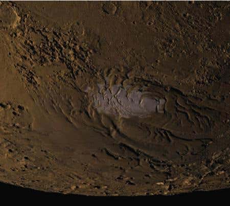 Water ice in Mars's south polar cap is remarkably clean, with only 15% dust mixed in 