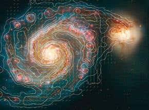 Cosmic 'egg-beaters' may have left magnetic legacy