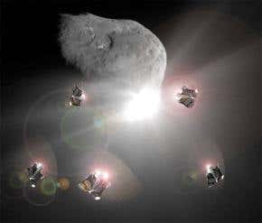 Are mirrors the best way to deflect asteroids?