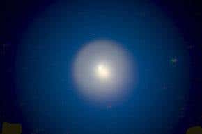 Dazzling comet outburst continues to mystify