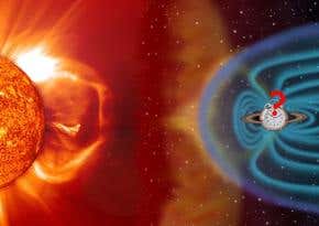 Saturn's 'metronome' disrupted by the solar wind